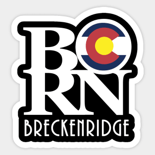 BORN Beckenridge Sticker